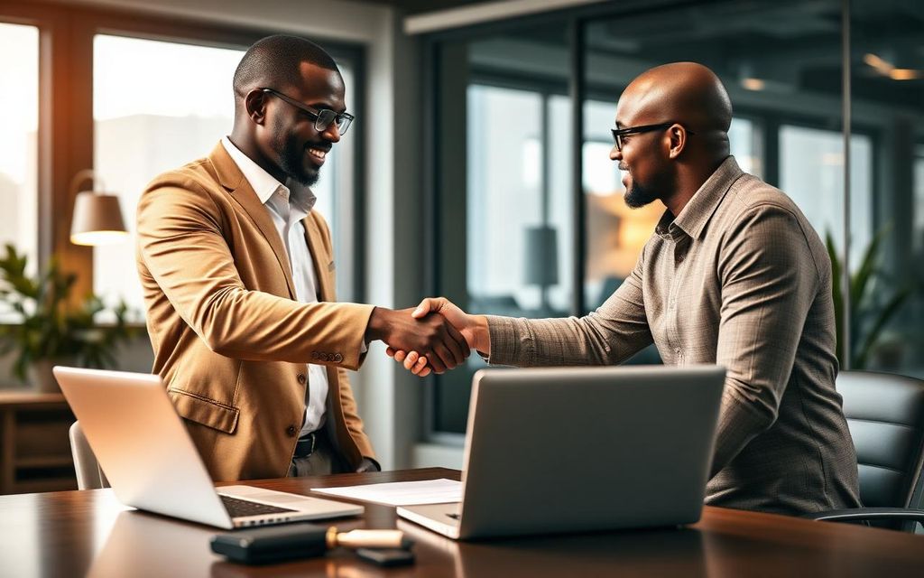 Signature d'un contrat de maintenance GTS